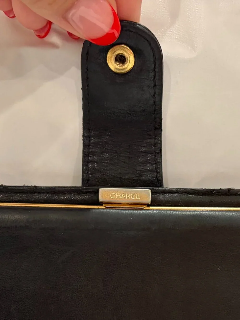 Chanel Authentic Black Wallet. COA INCLUDED. Gently Used
